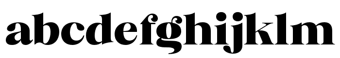 Keratha Regular Font LOWERCASE