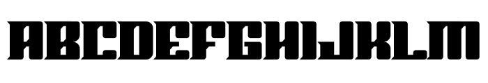 Kerbog Font UPPERCASE