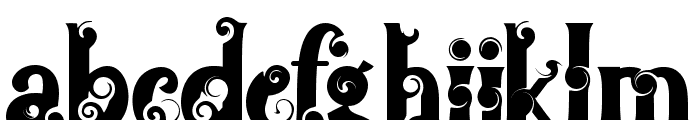 Kerisdipa Font LOWERCASE