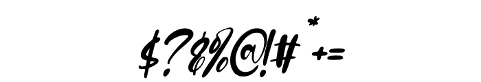 Kerlloty Italic Font OTHER CHARS