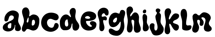 Kerlo Glued Regular Font LOWERCASE