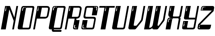 Kerteg Shine Italic Font UPPERCASE