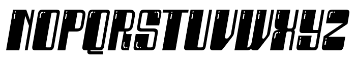 Kerteg Shine Semi Bold Italic Font UPPERCASE