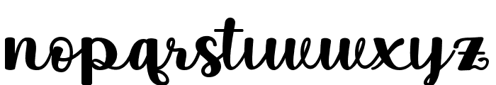 Keslaya Font LOWERCASE