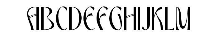 Kestia-Regular Font UPPERCASE