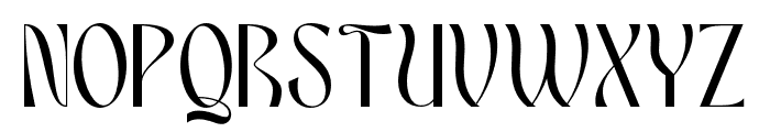 Kestia-Regular Font UPPERCASE