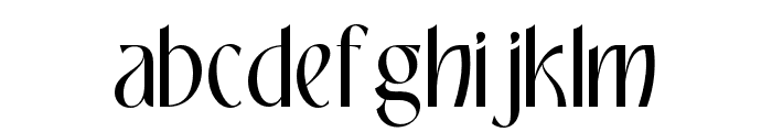 Kestia-Regular Font LOWERCASE