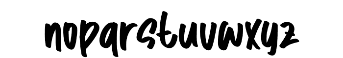 Kestrel Font LOWERCASE