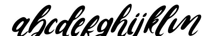 Ketty & Cutte Italic Font LOWERCASE