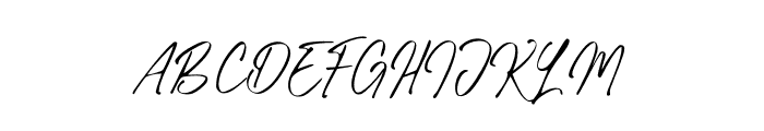 Keturon Font UPPERCASE