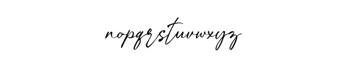 Keturon Font LOWERCASE