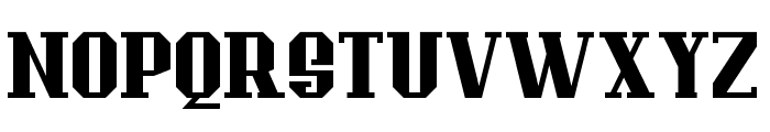 Kevlar Font UPPERCASE