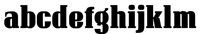 KevongGabion-Regular Font LOWERCASE