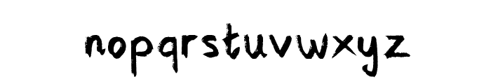 Keyolan Handwritten Font LOWERCASE