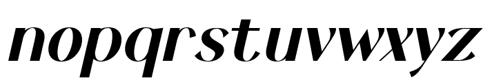 Keystone Italic Font LOWERCASE