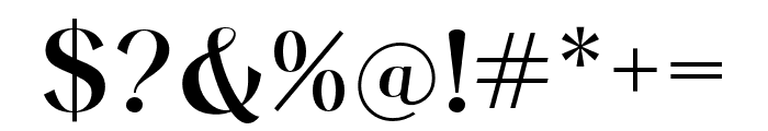 Keystone Regular Font OTHER CHARS