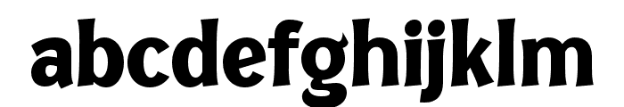 Keyugah-Regular Font LOWERCASE