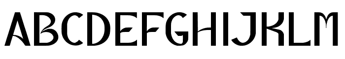 Keyzha Boheqine Regular Font UPPERCASE