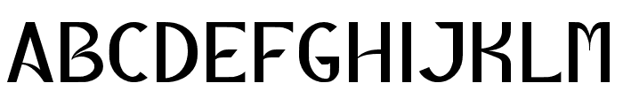 KeyzhaBoheqine-Regular Font LOWERCASE