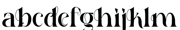 Khacya Font LOWERCASE