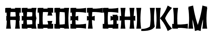 Khagimnu Font UPPERCASE