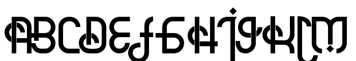 Khalifah Font UPPERCASE