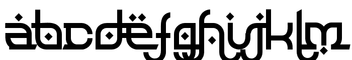 Khalifah Font LOWERCASE