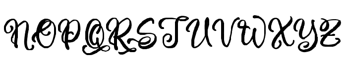 Khamiya Font UPPERCASE