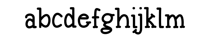 KhaoTang Font LOWERCASE