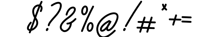Khardasthan Signature Font OTHER CHARS