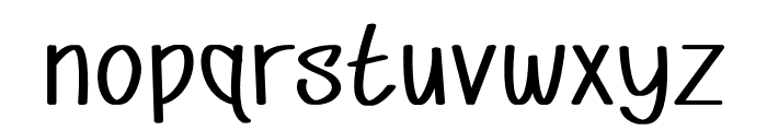 Khatminy Font LOWERCASE