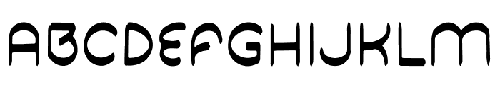 Kheelan Font UPPERCASE