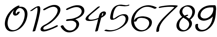 Khillua Zoldyck Italic Font OTHER CHARS