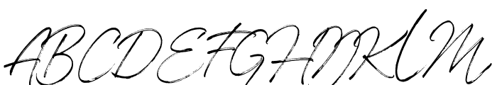 Khingston-Regular Font UPPERCASE