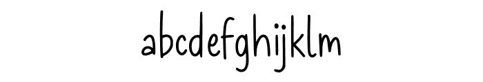 Khopinghoo Font LOWERCASE