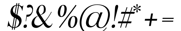 Khumbu regular-italic Font OTHER CHARS