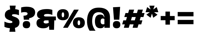 Kiara Black Font OTHER CHARS