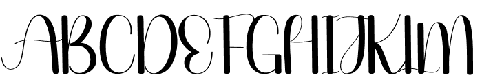Kichen Font UPPERCASE