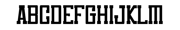 Kick Line Font LOWERCASE