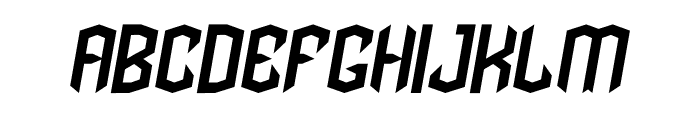 Kick Speed Font UPPERCASE