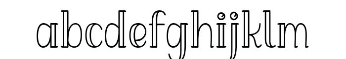 Kid Kindness Font LOWERCASE