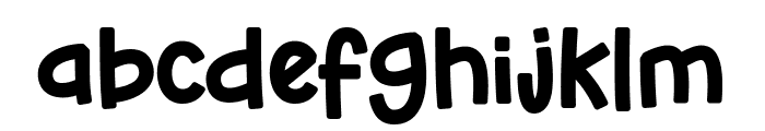 Kid Play Ground Font LOWERCASE