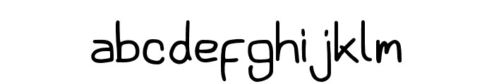 KidTribe-Regular Font LOWERCASE