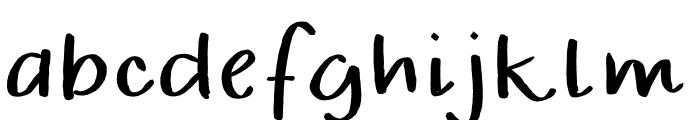 Kiddinosaur Font LOWERCASE
