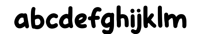 Kiddosy-Regular Font LOWERCASE