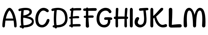 Kiddy Mello Regular Font UPPERCASE
