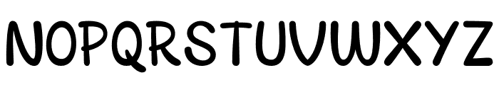 Kiddy Mello Regular Font UPPERCASE