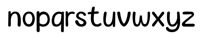 Kiddy Mello Regular Font LOWERCASE