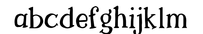 Kidlit Alphabet 1 Font LOWERCASE