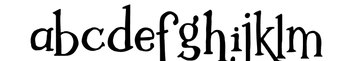 Kidlit Alphabet 2 Font LOWERCASE